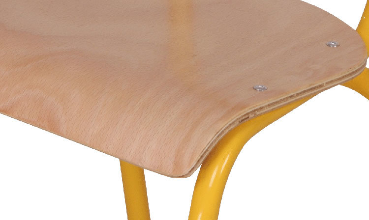 Nursery Single School Wood Studying Chairs for Education