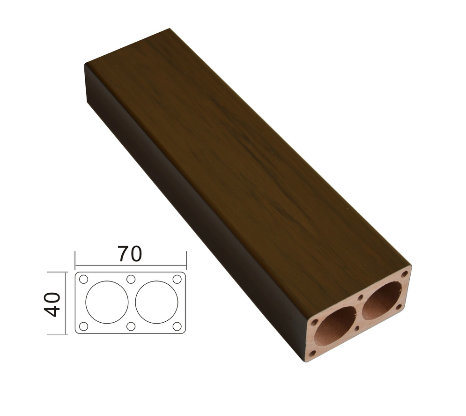 ASA-PVC Co-Extrusion Wood Plastic Composite WPC Park Chair WPC Leisure Chair