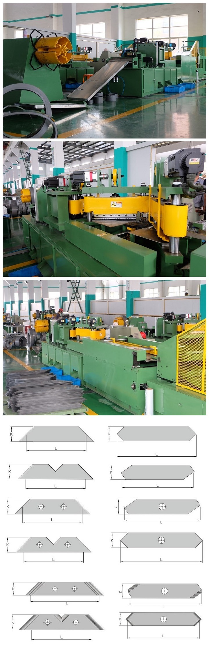 Automatic Metal Coil Cut to Length Machine Line