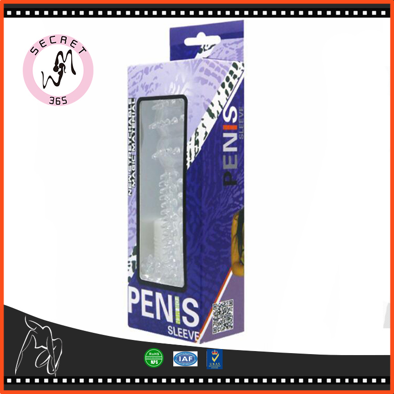 Crystal Condoms Penis Extensions Extend Sleeve Adult Sex Toys for Women