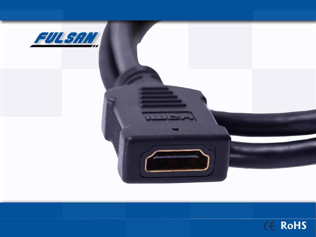High Speed 90 Degree HDMI Cable, 19pin Male to Male Cable