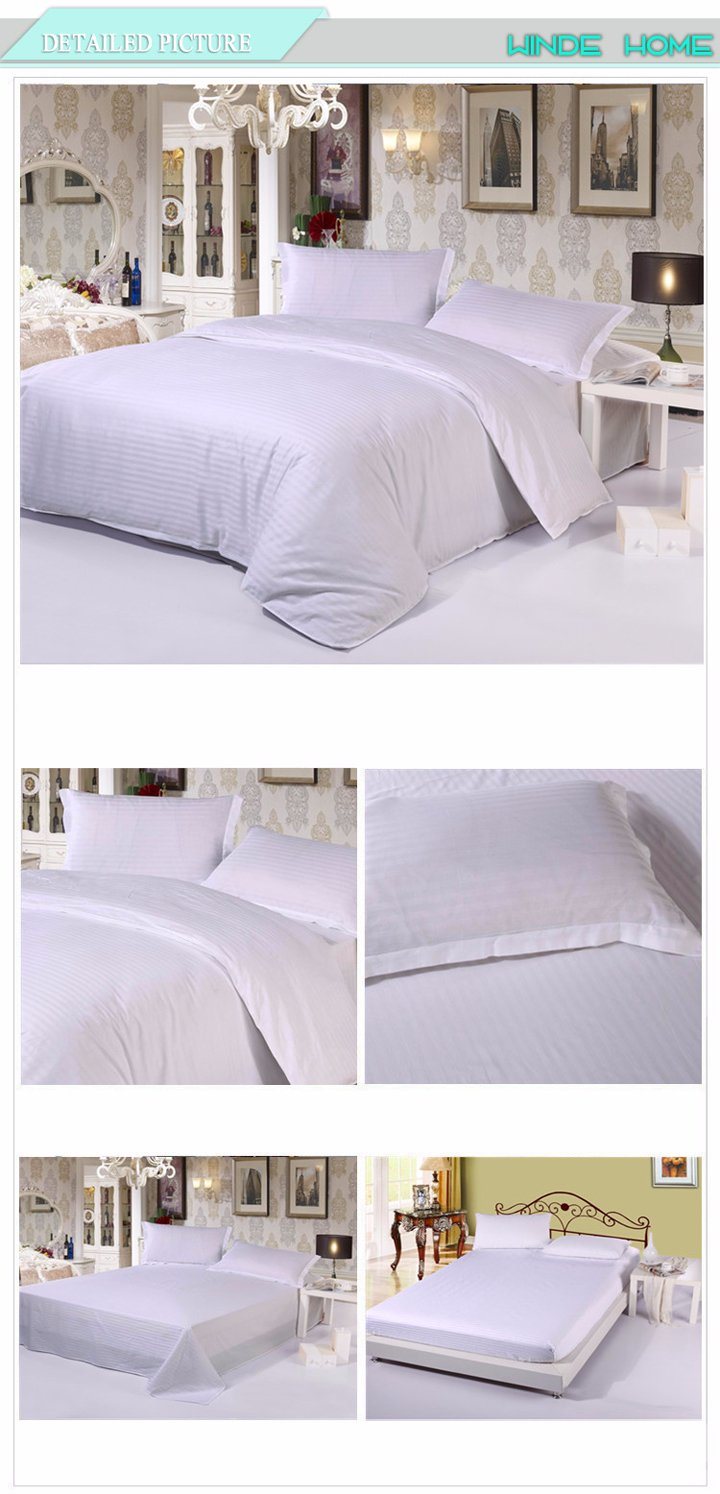 Factory Direct Sale White Cotton Cheap Hotel Brand Linens Bedding