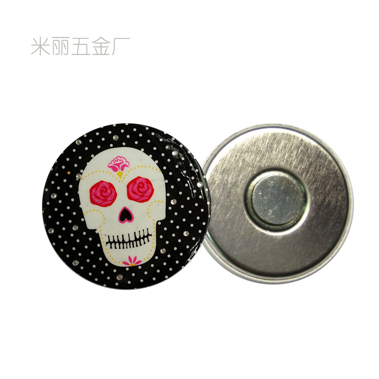 Custom Home Decoration Button Badge Refrigeratr Magnets