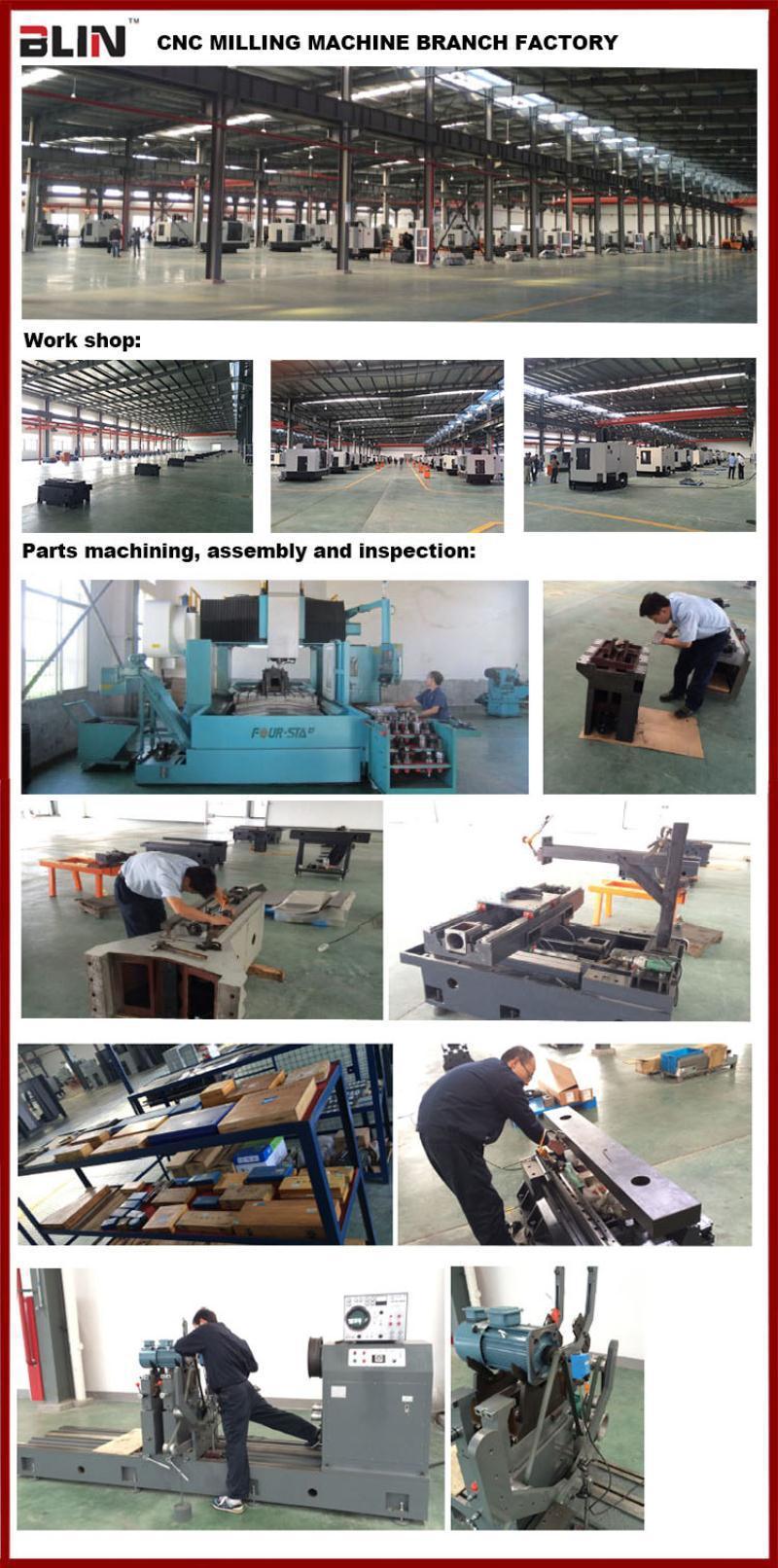 High Precision Flat Bed CNC Lathe Machine (BL-H6140C/6150B/6150C/6166C)