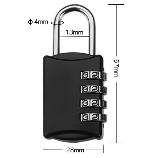 Digital Combination Luggage and Case and Bag Code Lock