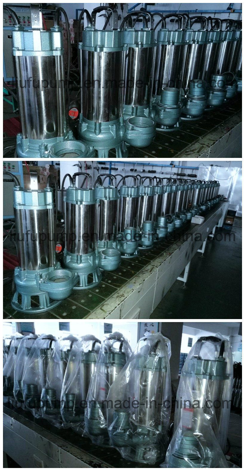 Stainless Steel Sewage Submersible Pump with Floating