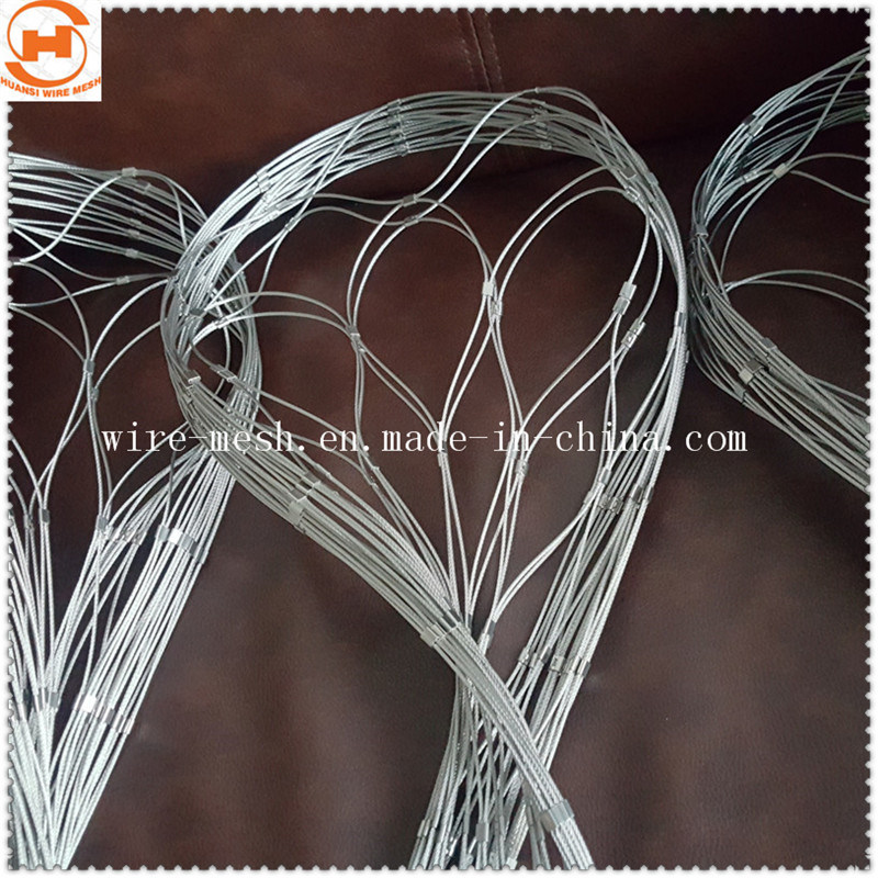 Ferrule Type Wire Rope Mesh Fence