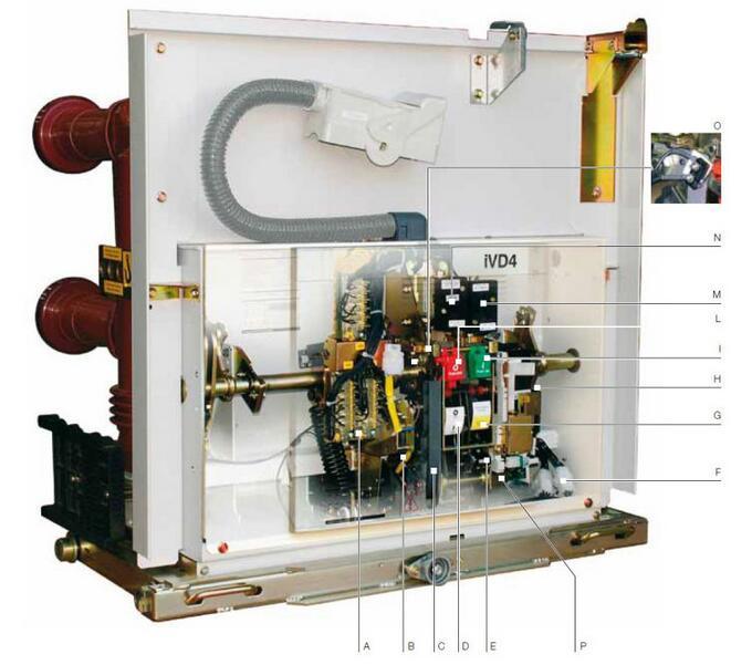 Withdrawable Powercube Modules 17.5kv Vacuum Circuit Breaker