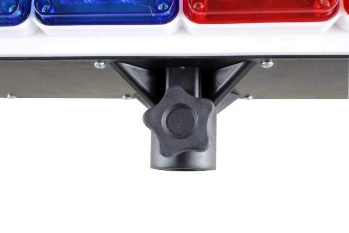 Economic Red and Blue Solar Strobe Warning Light