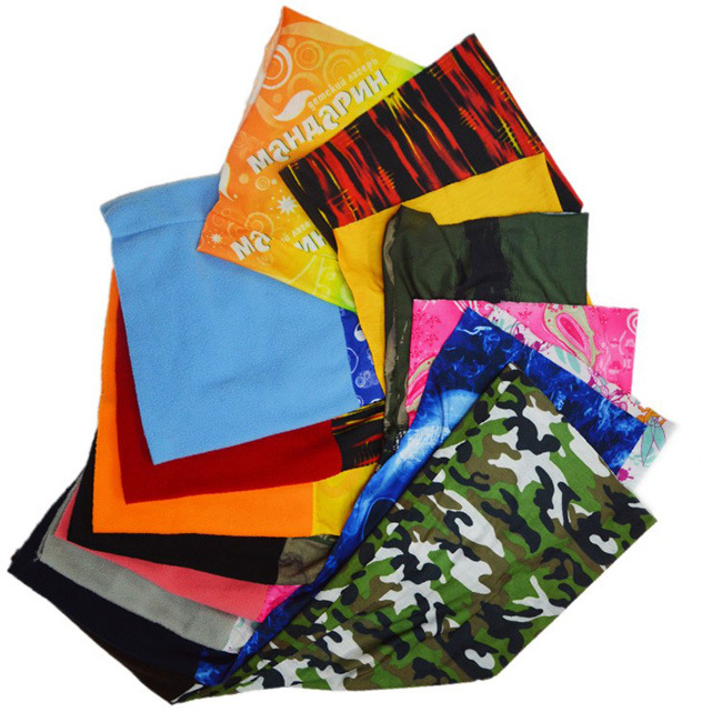 Multifunctional Custom Elastic Polar Fleece Sport Neck Gaiter Bandana