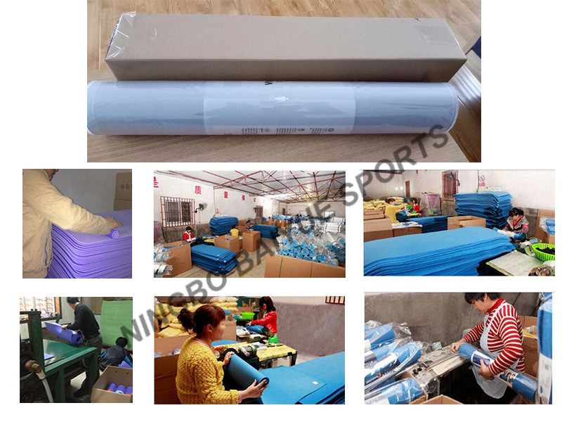 Printing Suede Rubber Yoga Mat