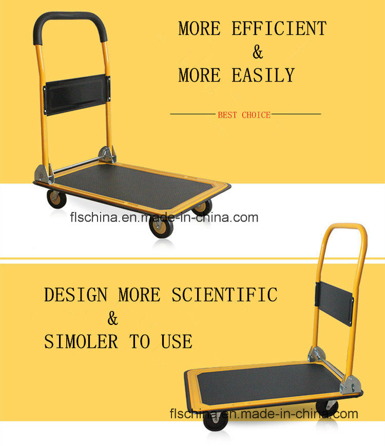 Platform Trolley with 150kg Capacity, 4