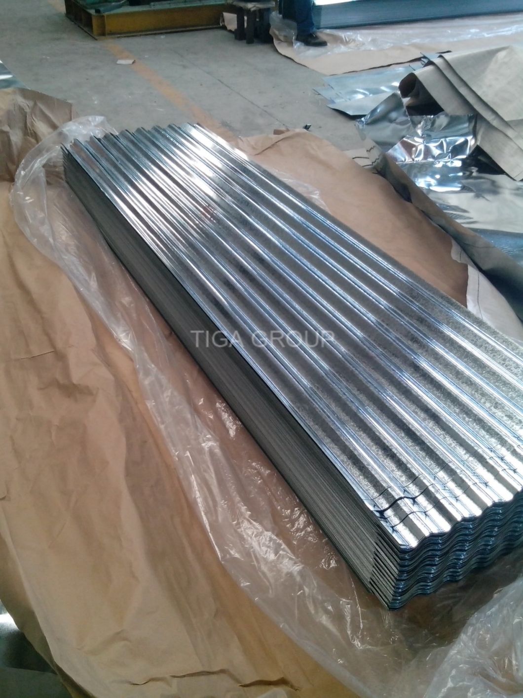 Corrugated Color Metal Roofing Wavy PPGI/PPGL Roof Sheets