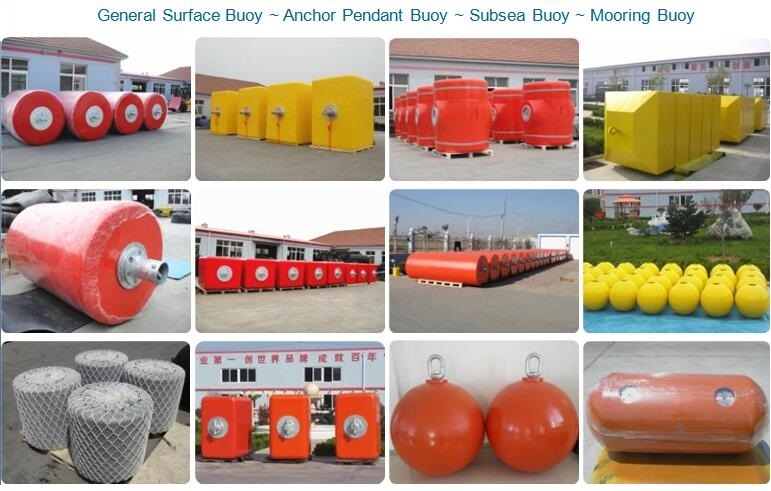 General Surface Buoys Used for Hong Kong Yacht Dock, Cylindrical Buoy