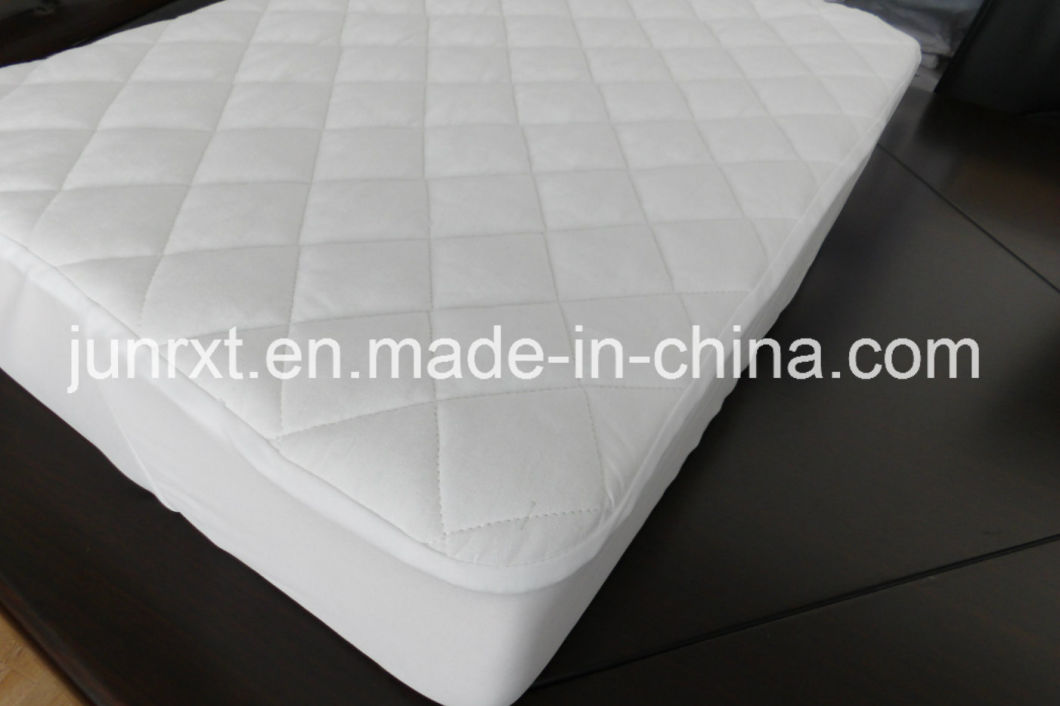 Factory Customized Size Breathable Waterproof Organic Quilted Mattress Protector for Hotel