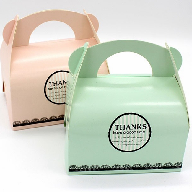 Factory Coated One Side Custom Logo Folding Paper Lunch Packaging Box PVC with Window