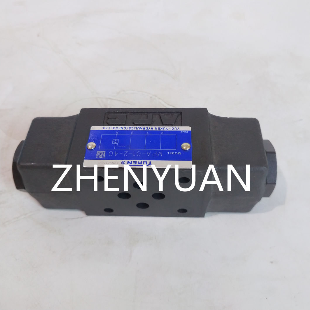 Yuken MPa-01-2-40 Hydraulic Control Valve Check Valve Superimposed Valve Pressure Retaining Valve