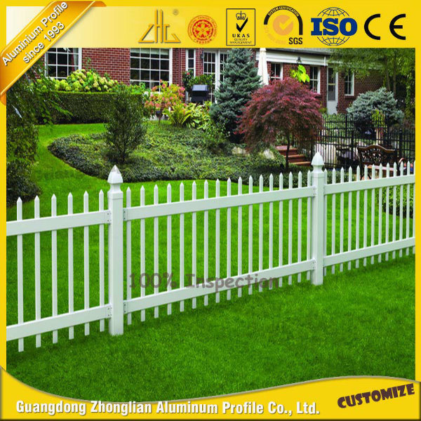 Most Popular Outdoor Decoration Aluminum Rails Aluminium Fence