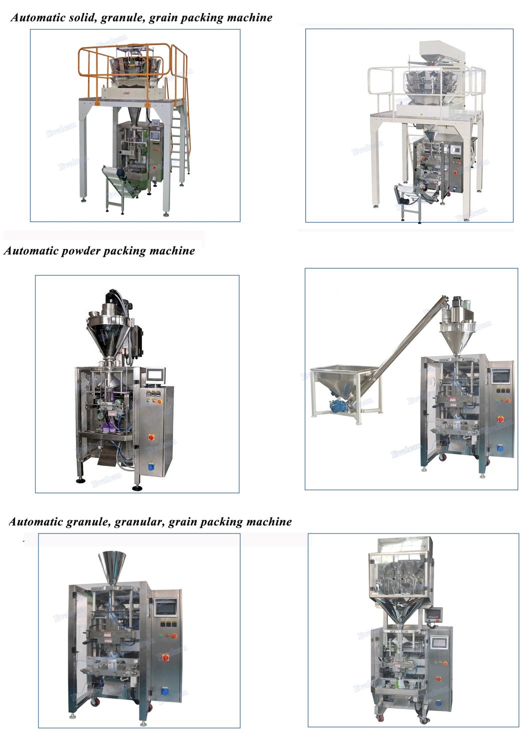 Fully Automatic Snack Puffed Food Weighing and Packing Machine with Multihead Weigher