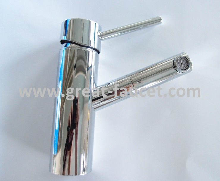 Single Lever Brass Washbasin Faucet