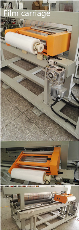 Customized Packaging Size Automatic Reel Roll Wrapping Machine