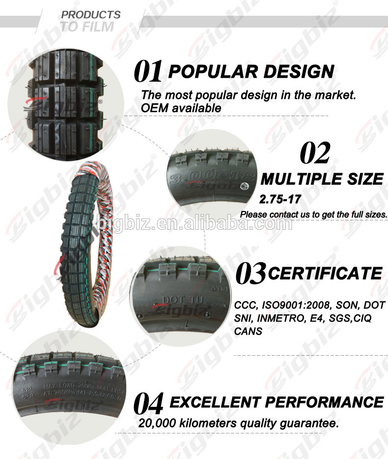 Motor ATV off Road Tires 110/90-16 Chinese Motorcycle Tire.