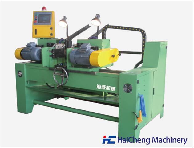 CNC Pipe Tapping and Drilling Machine Working From Both Ends