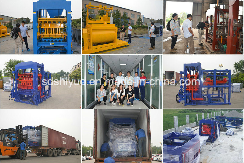 Qt6-15 Fully Automatic Paving Hydraulic Concrete Fly Ash Hollow Block/Brick Making Machine with ISO/Ce