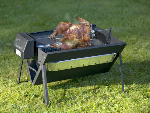 Foldable Suitcase Multi-Functions BBQ Grill with Instant BBQ Grill