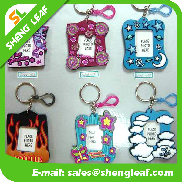 Promotional Gift Price Fashion Photo Frame Key Chain (SLF-MK022)