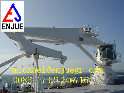 Hydraulic Marine Crane Deck Crane Telescopic Boom Crane