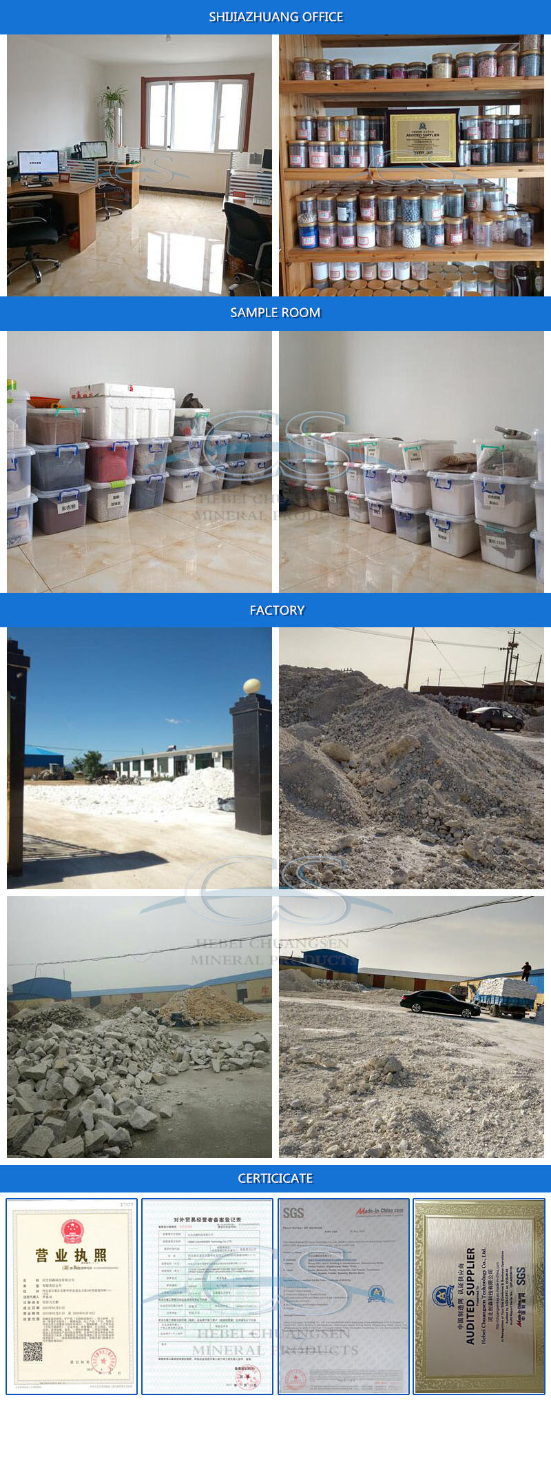 China Factory Export Basic Zinc Carbonate 57.5%
