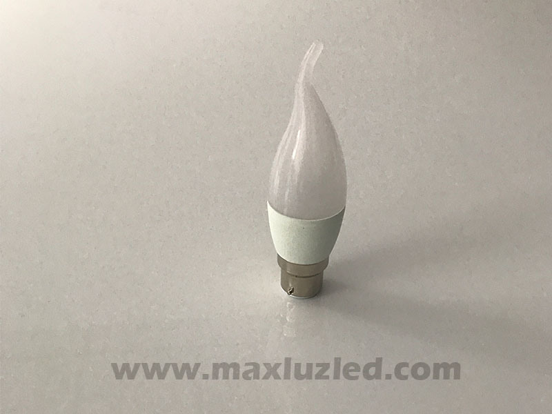 Dimmable SMD LED Candle Light Bulbs 6W with IC Driver