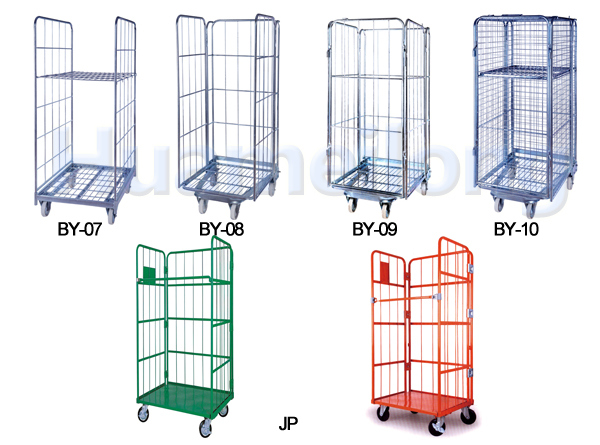 Metal Storage Supermarket Roll Cages