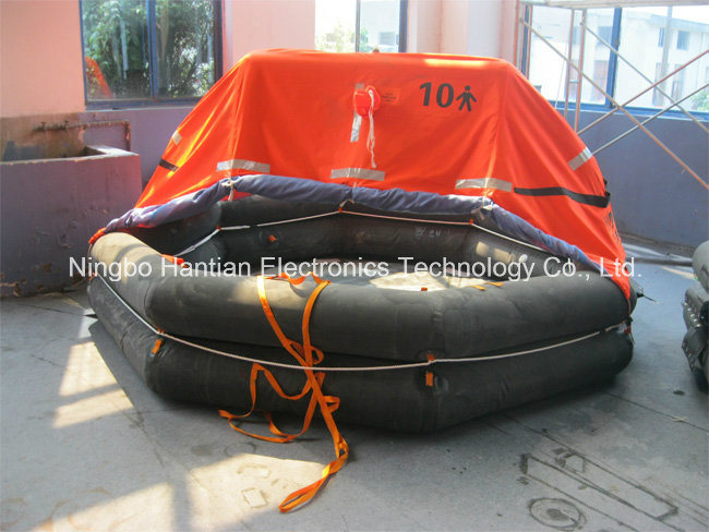 10 Man GRP Container Pack a Inflatable Rubber Life Buoy Craft (A10)