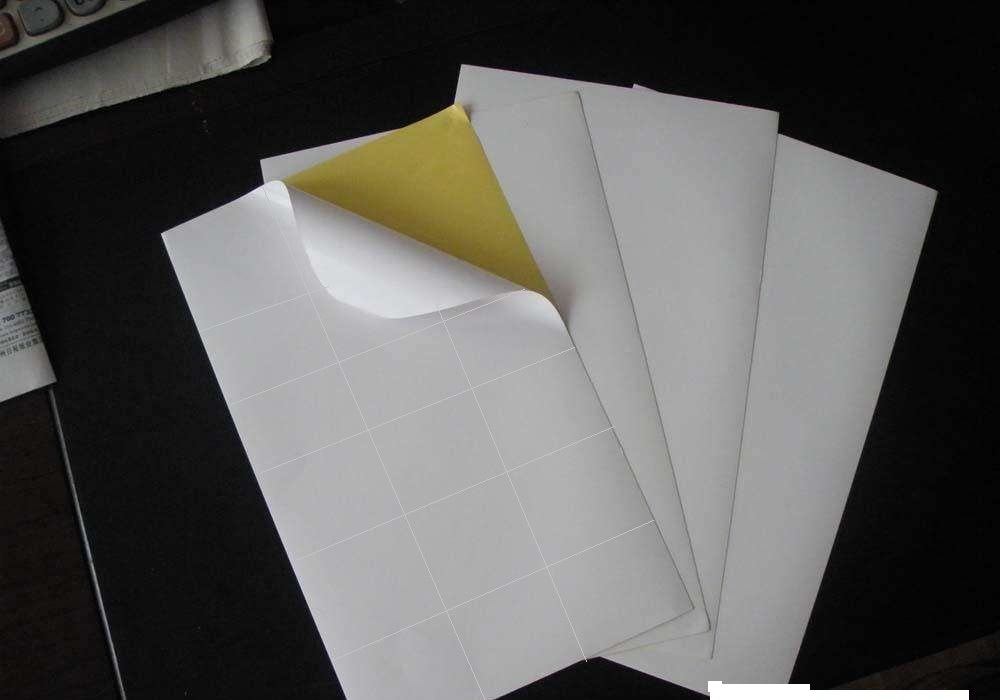 Adhesive Manufacturer Supply A4 Paper Label, Dust Removal Sticker