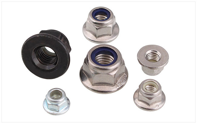 Stainless Steel Flange Nylon Lock Nut