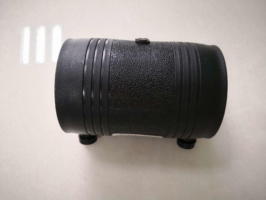 Black Color PE Material Fabricated Pipe Fittings