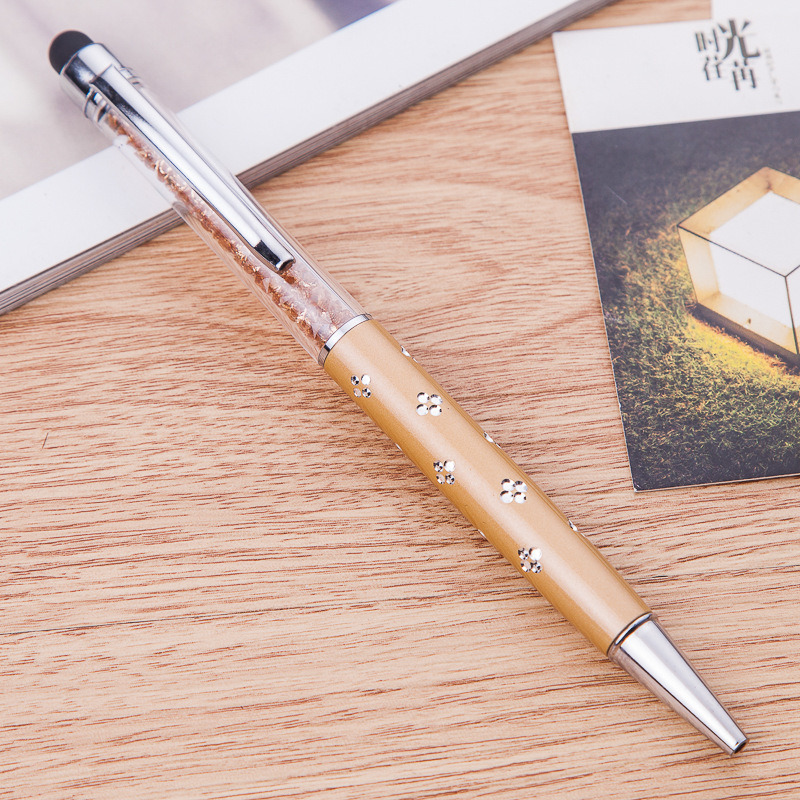 Wholesale Custom Promotional Engraved Rotating Diamond Ball Pen