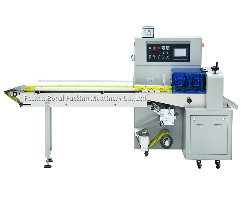 Full Automatic Wrapping OPP Film Material Sealing Cutting Hard Shell Dried Fruit Packing Machine