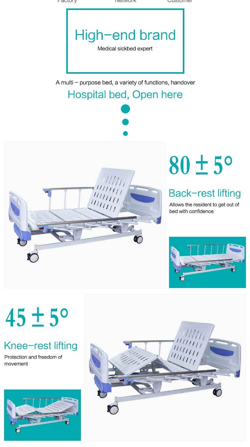 Cheap Metal Medical Emergency Clinic Hospital Patient Sick Bed