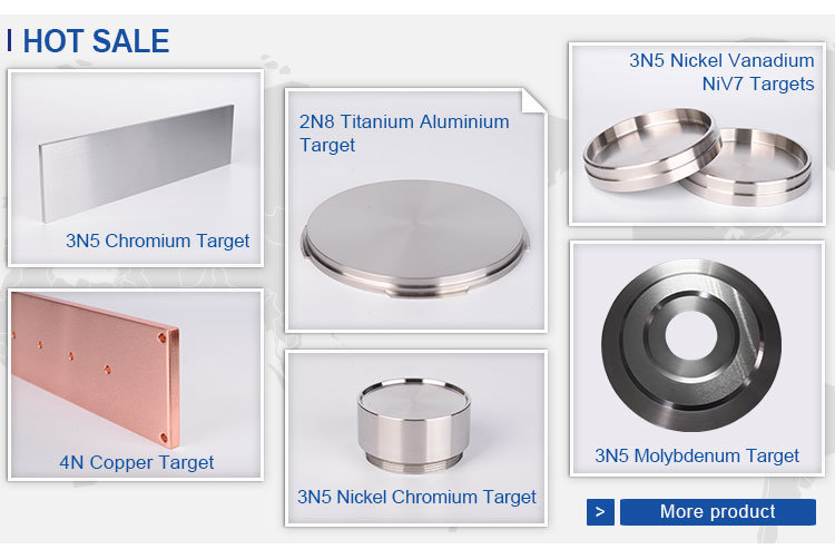 99.95% Pure Tungsten (W) Sputtering Target for Magnetron Coating