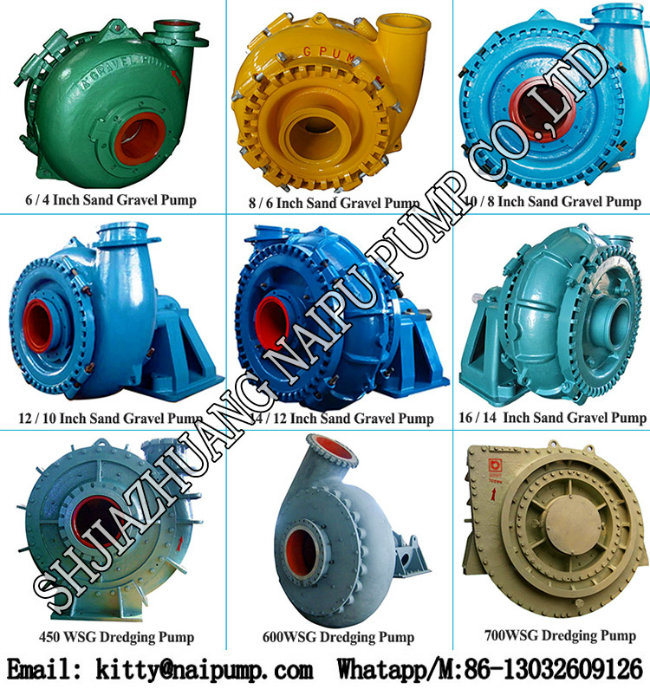 14/12 G-G Abrasive Chromium Alloy Sand Gravel Suction Pump