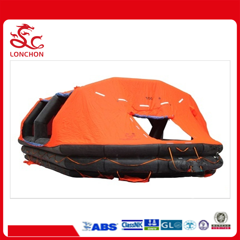 High Quality Man Throw-Overboard Self-Righting Inflatable Liferaft