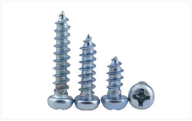 Carbon Steel Round Head Self Tapping Wood Screw