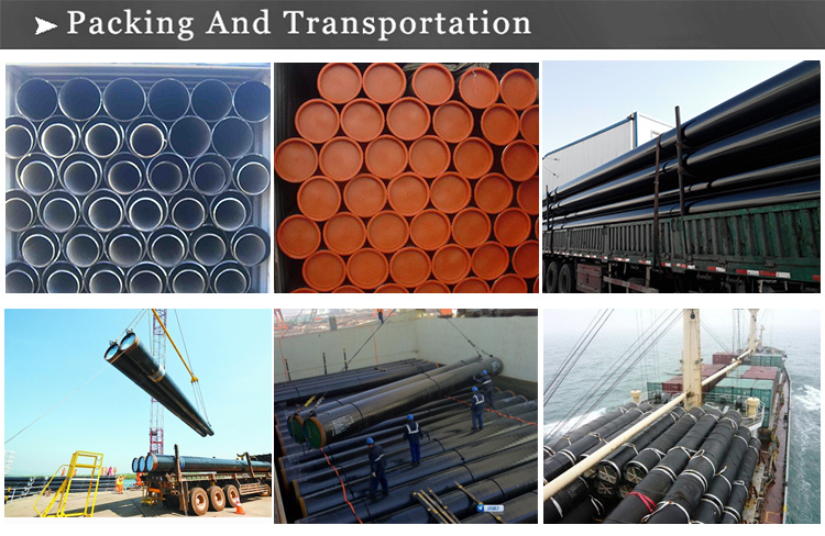 API 5L X52 X60 Psl1 ERW Welded Carbon Steel Pipe