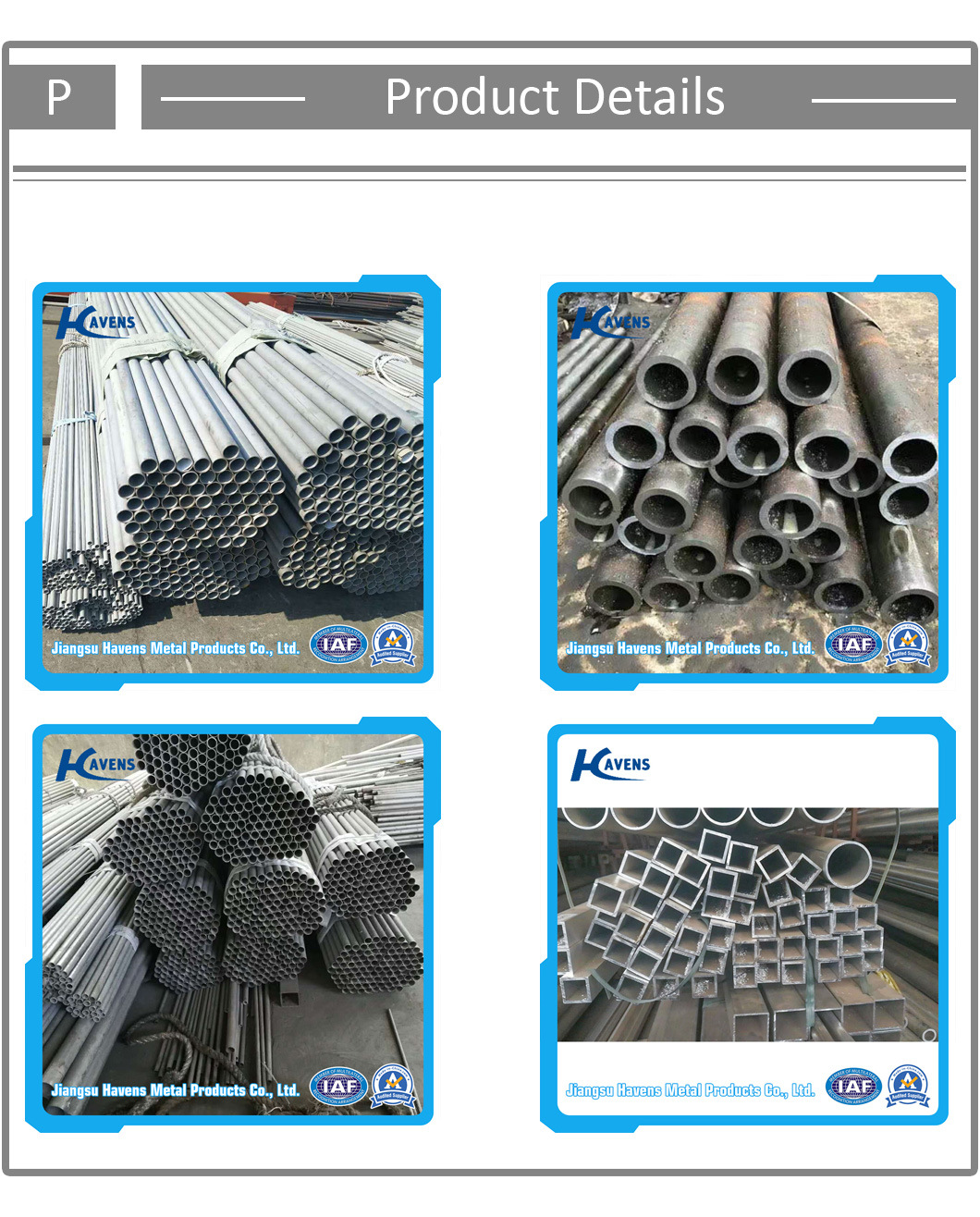 AISI SUS 316/316L Stainless Steel Pipes Weld Steel Pipes