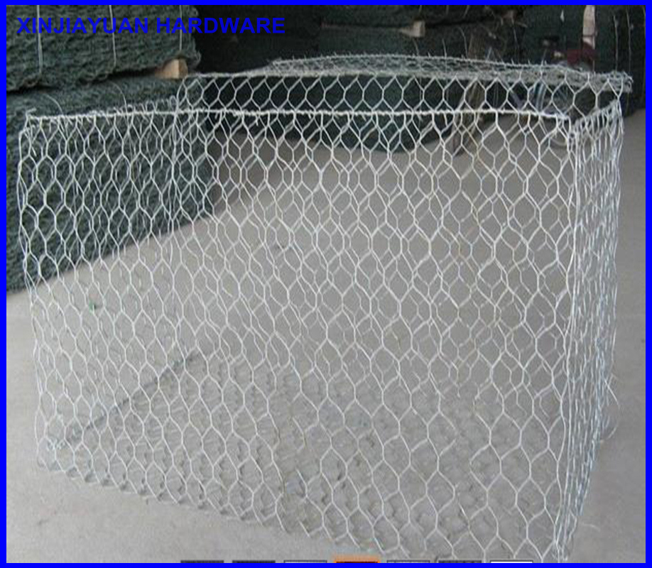 High Strength PVC Coated Stone Gabion Basket Box