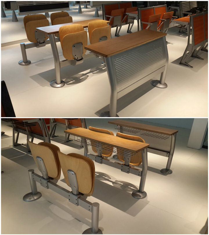 Economic Education School Classroom Traning Student Desk and Chair