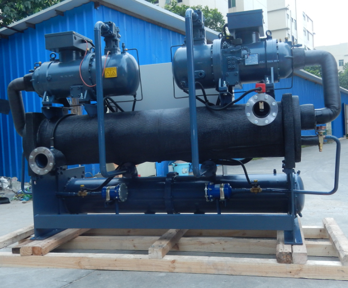 Water Cooled Screw Type Industrial Chiller with Double Screw Compressor